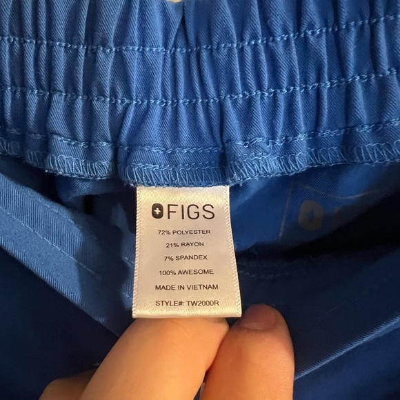 Figs blue‎ size small scrub pants - Picture 8 of 8
